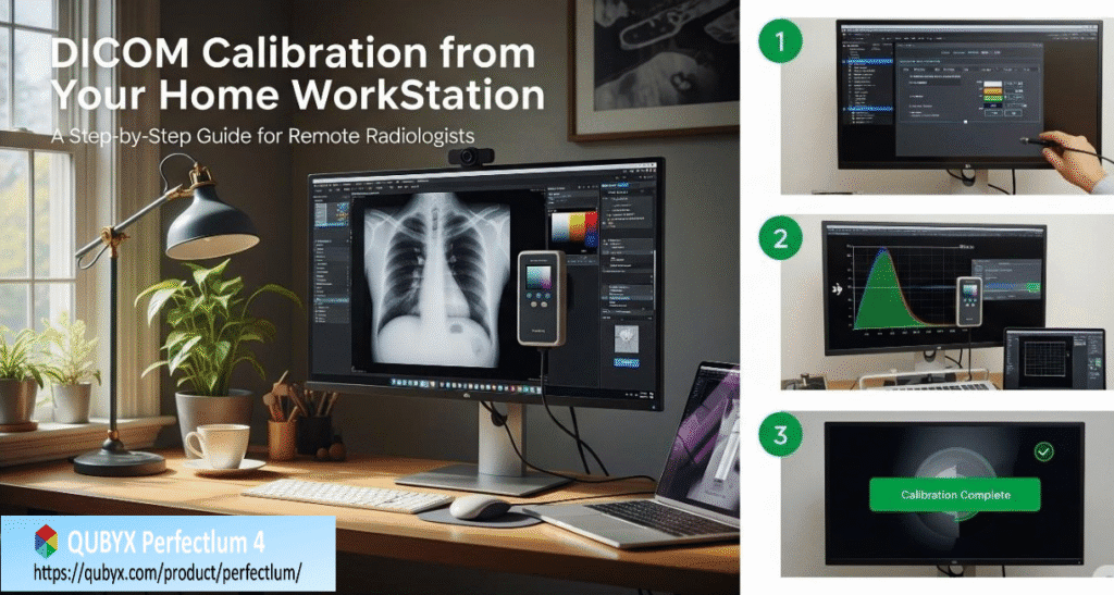 DICOM Calibration from Home