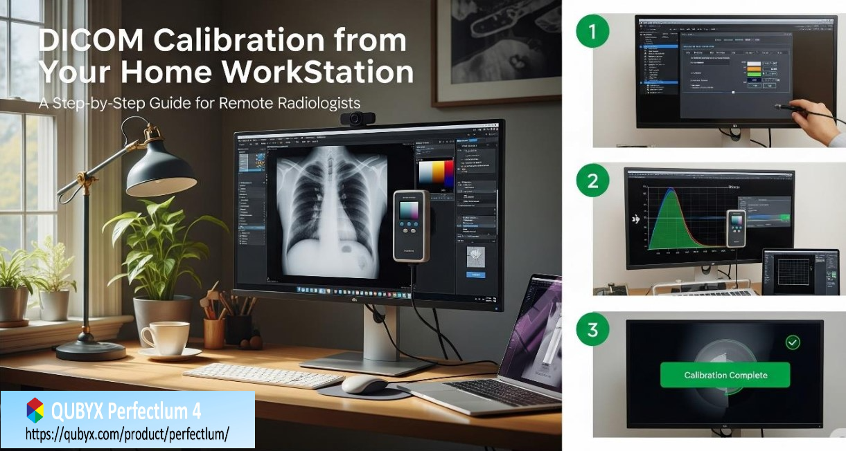 DICOM Calibration from Home