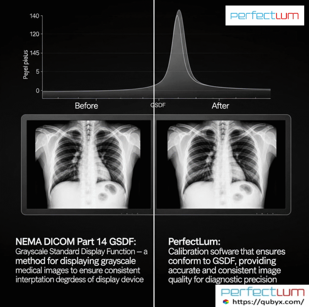 The NEMA DICOM (Digital Imaging and Communications in Medicine) Part 14 Grayscale Standard Display Function