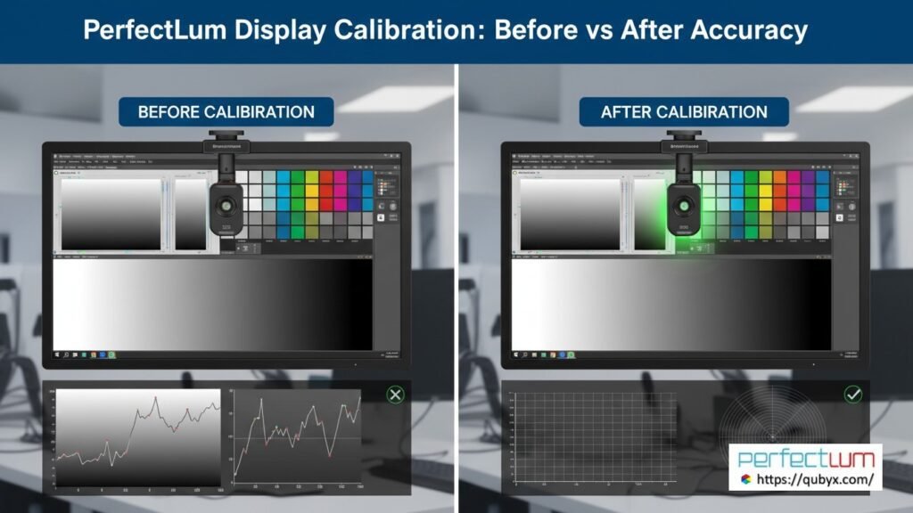 Calibration des écrans PerfectLum en imagerie médicale