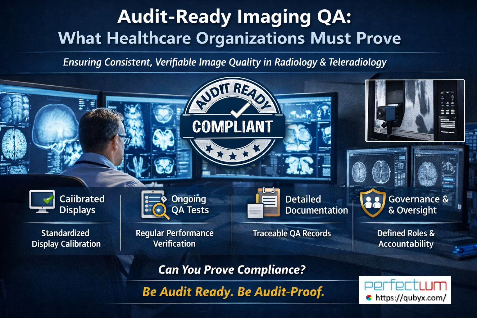 Audit-Ready Imaging QA by PerfectLum