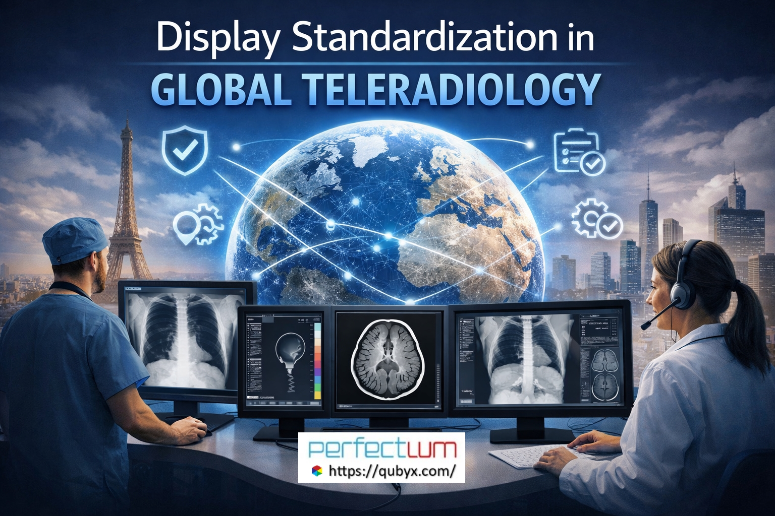 Display standardization in global teleradiology by PerfectLum