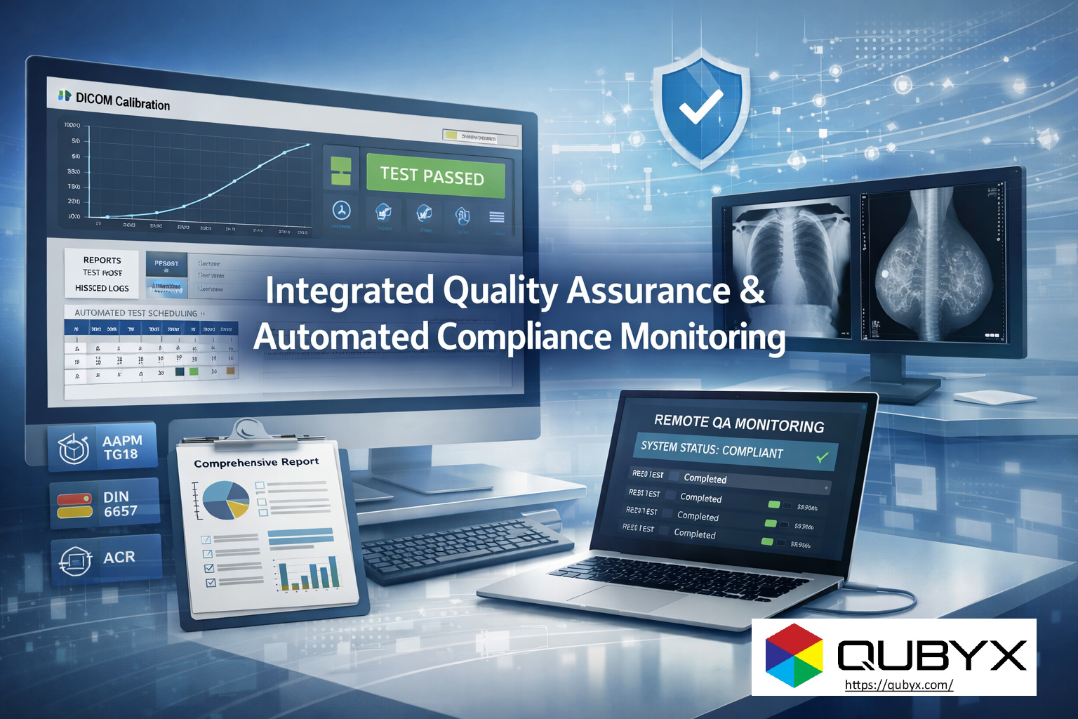 Integrated Quality Assurance Compliance Monitoring by QUBYX