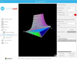 3D Gamut Viewer